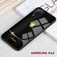 Softcase GlassSamsung A12 - Casing Hp Samsung A12 - J121