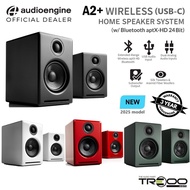 Audioengine A2+ Wireless (USB-C) Next Gen Wireless Bluetooth v5.0 aptX-HD Stereo Desktop Bookshelf S