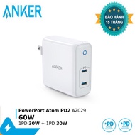 Anker 60W PowerPort Atom PD2 A2029 charger has genuine cod stamp