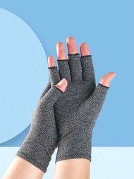 短指路車手套,壓力緩解與彈性材質,適用於戶外運動,春/秋季
