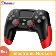 Wireless Bluetooth-compatible Gamepad Vibration 6-axis Console Controller Joystick Compatible For Ps4