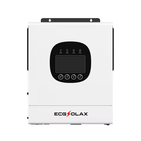 ECGSOLAX 6.5KW Hybrid Solar Inverter Pure Sine Wave 48V Off Grid Inverter 160A Mppt Solar Controller