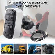 PC USB Simulation Racing  Glass lifte Button Box For Truck ETS2 Hub Simracing For Fanatec Thrustmast
