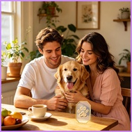 Pet Footprint Frame Rustic Creative DIY Craft Home Decor Kids Pet Handprint Footprint Frame for Home