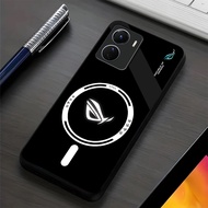 Vivo Y15S Y01 Y01A Y15A Case - Magsafe MOTIF - Premium Glossy Hardcase - Silicone - Softcase hp - Ca