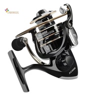 80KG Max Drag Fishing Reel AC3000-AC6000 - Metal Bait Spinning Reel Set Waterproof