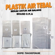 Plastik Bungkus Air Balang / Plastik Air Pasar Malam / Plastik Air Bazar Ramadhan Air Sejuk Cap OMA 