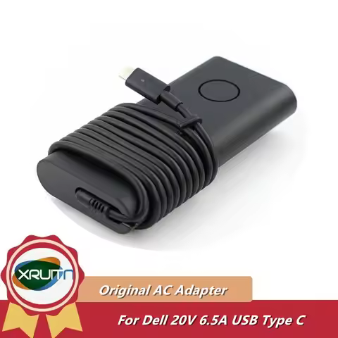 New Original For Dell Precision 3490/Ultra 7 Laptop Power Supply HA130PM170 130W USB-C Type C 20V 6.
