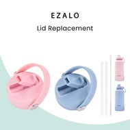EZALO Palette Series Thermos Flask Replacement PP Plastic Straw Lid With Brush