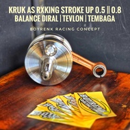 ASKRUK CRANK SHAFT BANDUL KRUK AS YMH RXK // RX KING // R X KING STROKE UP 05 DAN 0 8MM-BOYRENK RACI