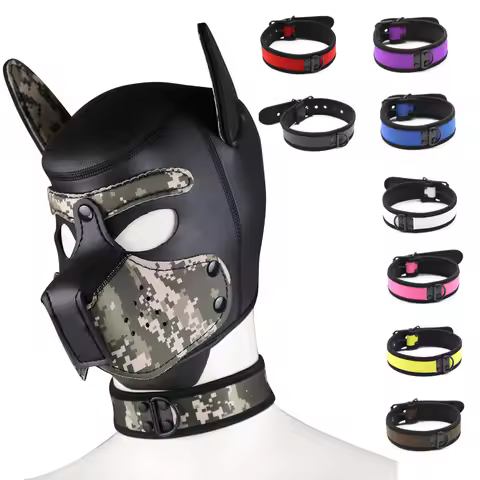 High quality Role play Slave Bondage Choker Collar For Women Girls Necklace Metal Leather Chocker Go