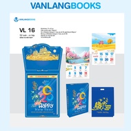 Calendar 2026 52 Weeks With Box – Live Happy Every Day | Wall calendar | Code: VL16 - Vanlangbooks