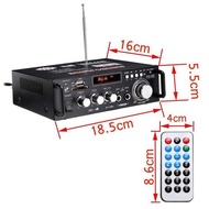 Junejour Bluetooth Eq Audio Amplifier Karaoke Home Theater Fm Radio 600W - Bt-298A