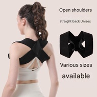 [Easy Use] Hunchback Corrector Brace Back Support Shoulder Posture Correction Belt Correct Humpback 