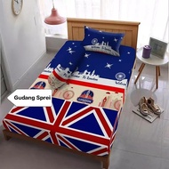 [IMMEDIATE SHIPPING] Beautiful Patterned Bed Sheets Size 180x200 Number 1 Adult Motif Bed Sheets - L