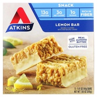 Atkins, Lemon Bar 1.41 oz (40 g) 1 Piece Keto Diet Keto Snack