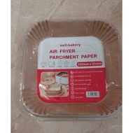 Air Fryer Paper Square self bakery