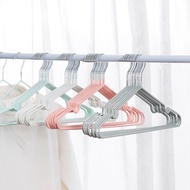 HJGJ337 sell well - / 10Pcs T Shape Steel Wire Hangers For Adult Clothes Coat Storage Rack Drying Anti skid Hanging Wardrobe Organizer Holder 40cm