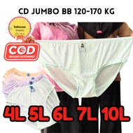 ORIGINAL super jumbo CD Panties MaternityWanita L-10L WEIGHT UP TO 170KG