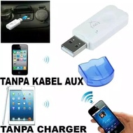 Bluetooth Receiver Audio / Dongle USB Bluetooth Audio Receiver Music Tanpa Kabel Aux / AV Receiver