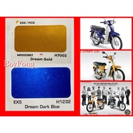 Cat 2k Aikka Honda EX5 Dream Gold dan Dream Blue