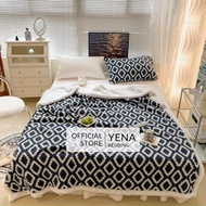 Double-sided FLEECE BLANKET 2.3KG 2MX2.3M - YENA BEDDING