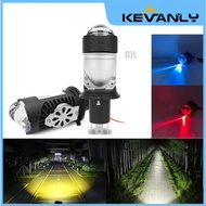 Led motorcycle/H4 spotlight white and yellow lens beam far and near