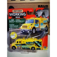 BLCAB4-7, Freightliner M2 106 Satellite Truck, Matchbox Working Rigs