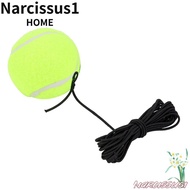 NARCISSUS Rebound Ball, Adjustable Rope Yellow Tennis Training Ball, Tennis Elastic String Tether Ba