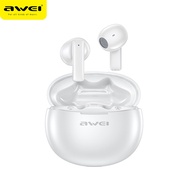 Awei T87 Mini Bluetooth earphone ENC HIFI High Definition HD Sound Quality wireless earbuds 0.06s Low latency gaming headphones original high quality