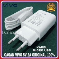 CHARGER VIVO Y12 VIVO Y15 VIVO Y17 USB MICRO ORIGINAL 100%