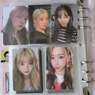 PHOTOCARD PC OFFICIAL IZONE LE SAFIM HYEWON EUNBI CHAEWON EUNCHAE SAKURA ONE REELER ILALANG SG24 ANT