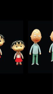 日本Electric Toys 櫻桃小丸子 Sofvips 公仔
