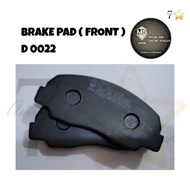DAIHATSU FEROZA ROCKY F77 / F300 D0022 FRONT BRAKE PAD