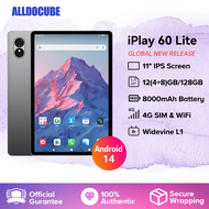 [New Launch] Alldocube iPlay 60 Lite 11 inch Tablet 12GB RAM(4GB+8GB Virtual) 128GB ROM 4G SIM LTE Android 14 Tablet PC