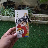 Samsung A02 A022 M02 M022 Softcase Silicone Anime Image One piece Luffy Samsung SM-A022F SM-A022F/DS
