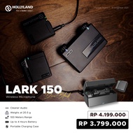 Hollyland LARK 150 Wireless Dual Microphone System For Camera Black