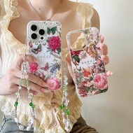 luxurious Butterfly flowers phone cases for iphone 16 Pro Max 15 Pro Max 14 Pro Max i14 13 Pro Max i