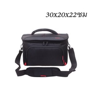 EOSM วัสดุกันน้ําไนล่อน DSLR กระเป๋ากล้องถ่ายภาพแบบพกพากระเป๋าสําหรับ Canon 100D 550D 600D 650D 700D