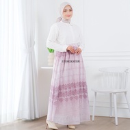 Haruka Skirt - Beautiful Korean Style Motif Skirt made from Cerutty Babydoll