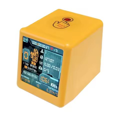 B23B NM TV NMMiner Smart TV 1060KH/S Hashrate Nerdminer V2 ESP32 BTC SOLO Lottery Miner Smart Gift H