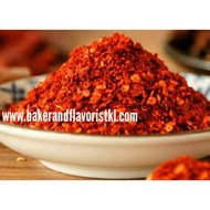 Szechuan chili flakes 500g sichuan cili spices herbs black pepper chili coarse garlic powder 辣椒碎 洋葱粒 sichuan pepper