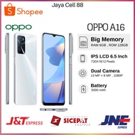 [ Best Quality] Oppo A16 Ram 6Gb/128Gb Fullset 5000Mah Garansi 1 Tahun