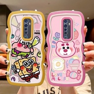 Wave Soft Cartoon Phone Case OPPO Reno2F Reno Popular Case Reno A9 2020 Reno8 Reno8Z Reno8T Reno5 Casing OPPO A76