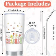 Teacher Appreciation Gifts for Women Thank You Gifts from Students 20oz Stainless Steel Tumbler Supp