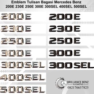 Mercedes 200E 230E 250E 300E 300Sel 400Sel 500Sel Mercy Latest Writing Emblem