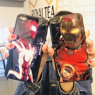 [ IPHONE ] Superhero Tempered Glass Case for iPhone 6 6s 7 8 plus x 11 pro max k204