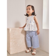 N*XT Blue Embroidery Top and Pants Set Size 3-4y @450