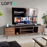 LOFT Living EDMOND 6Kaki Rak Tv/ Tv Cabinet 6FT/ Panjang Rak TV/ Modern Design/ Furniture/ Rak Almar