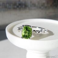 リリーパッド ペリドット リング / Lilypad in Peridot Ring